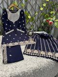S-45 B Chiffon Party Wear