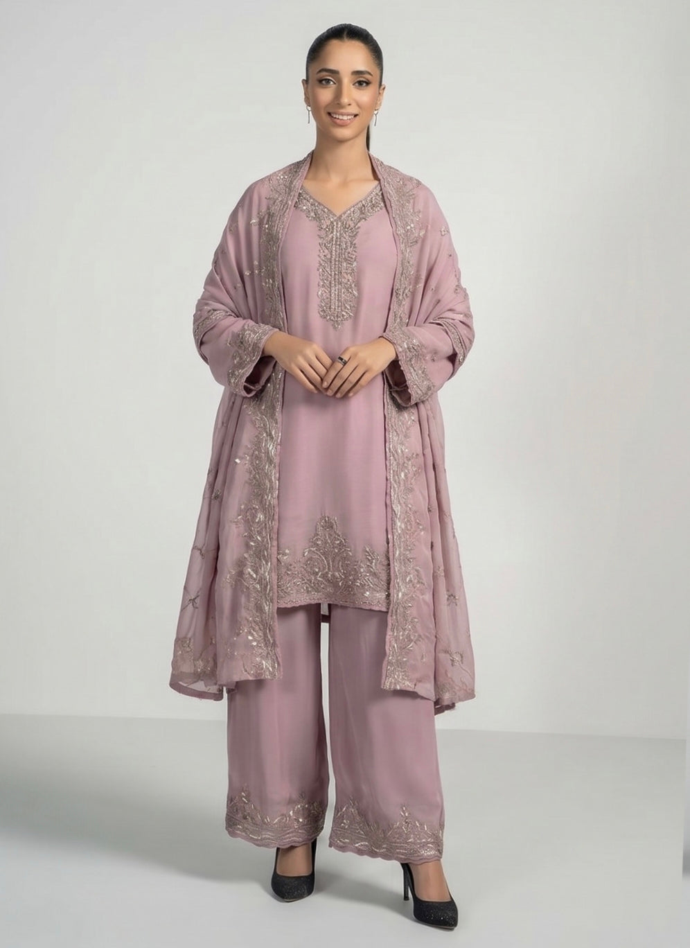 S-47 Chiffon Party Wear