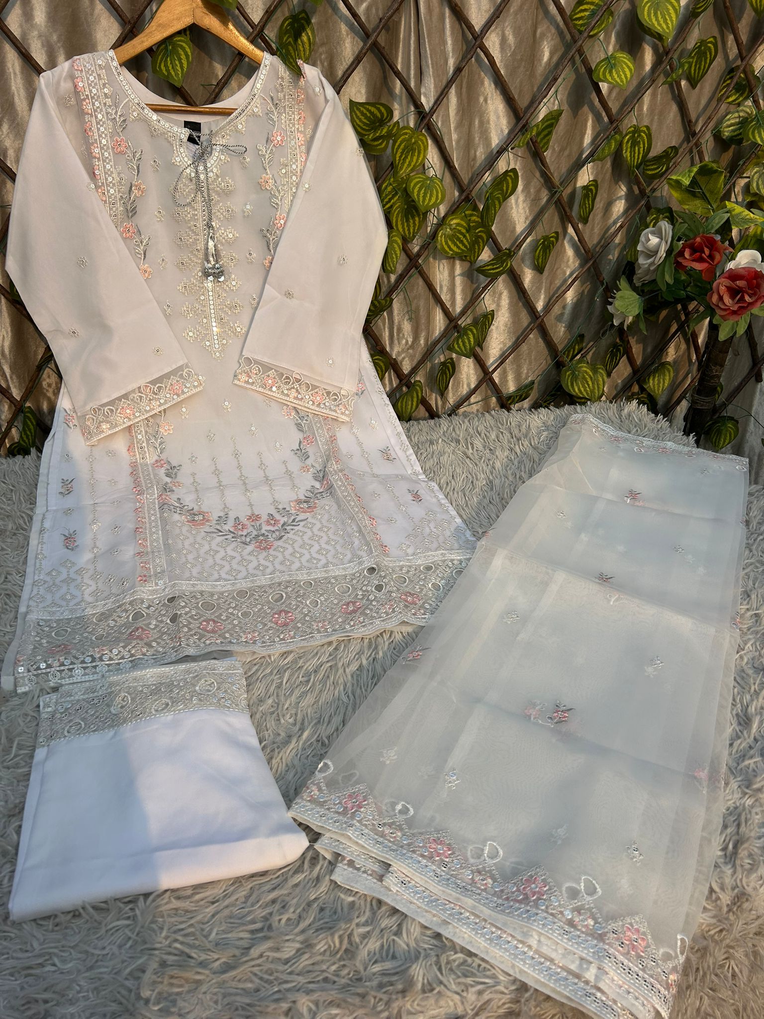 P-04 Organza Party Wear