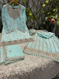 S-42 Chiffon Party Wear