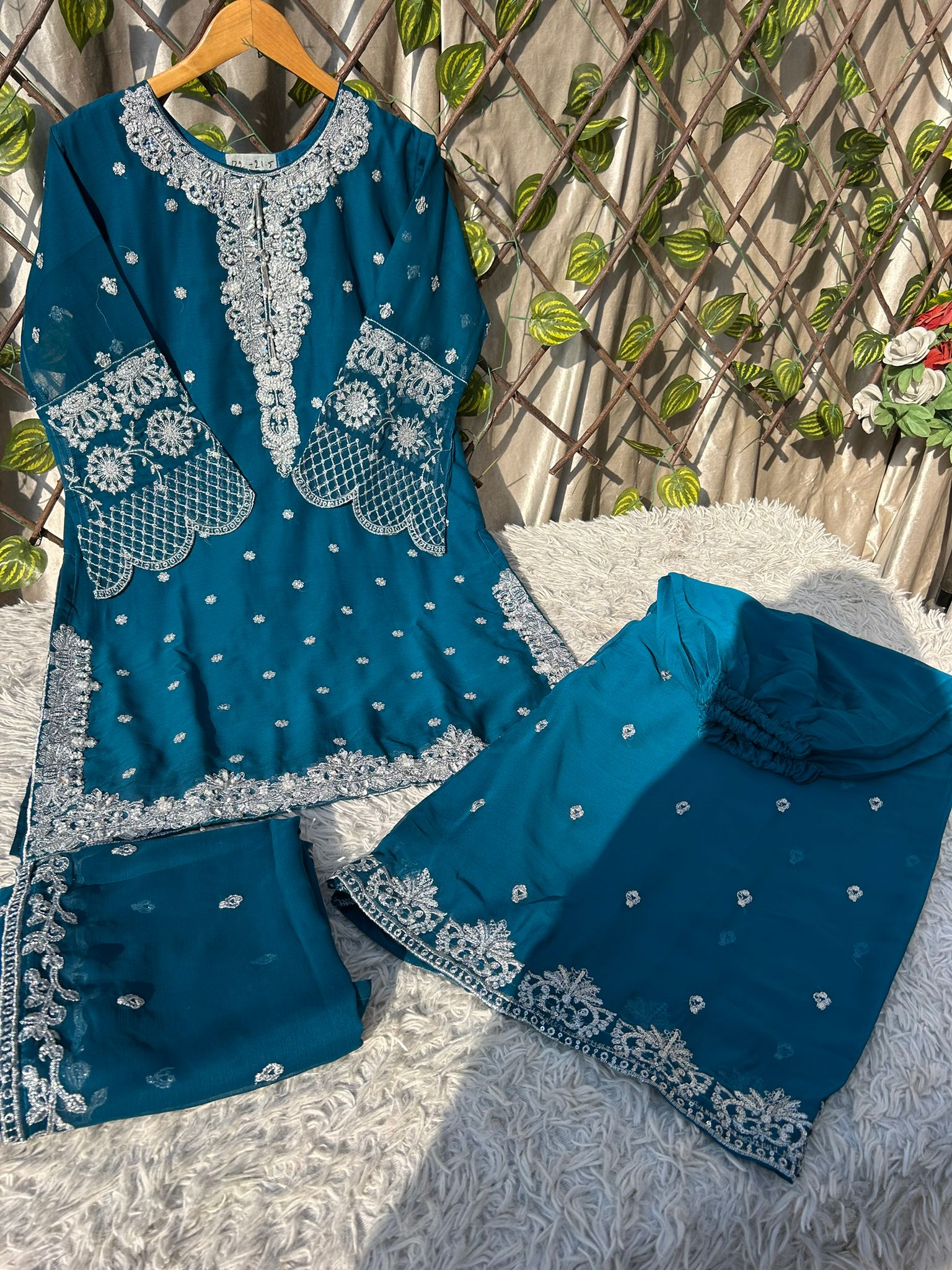 S-56 Chiffon Party Wear