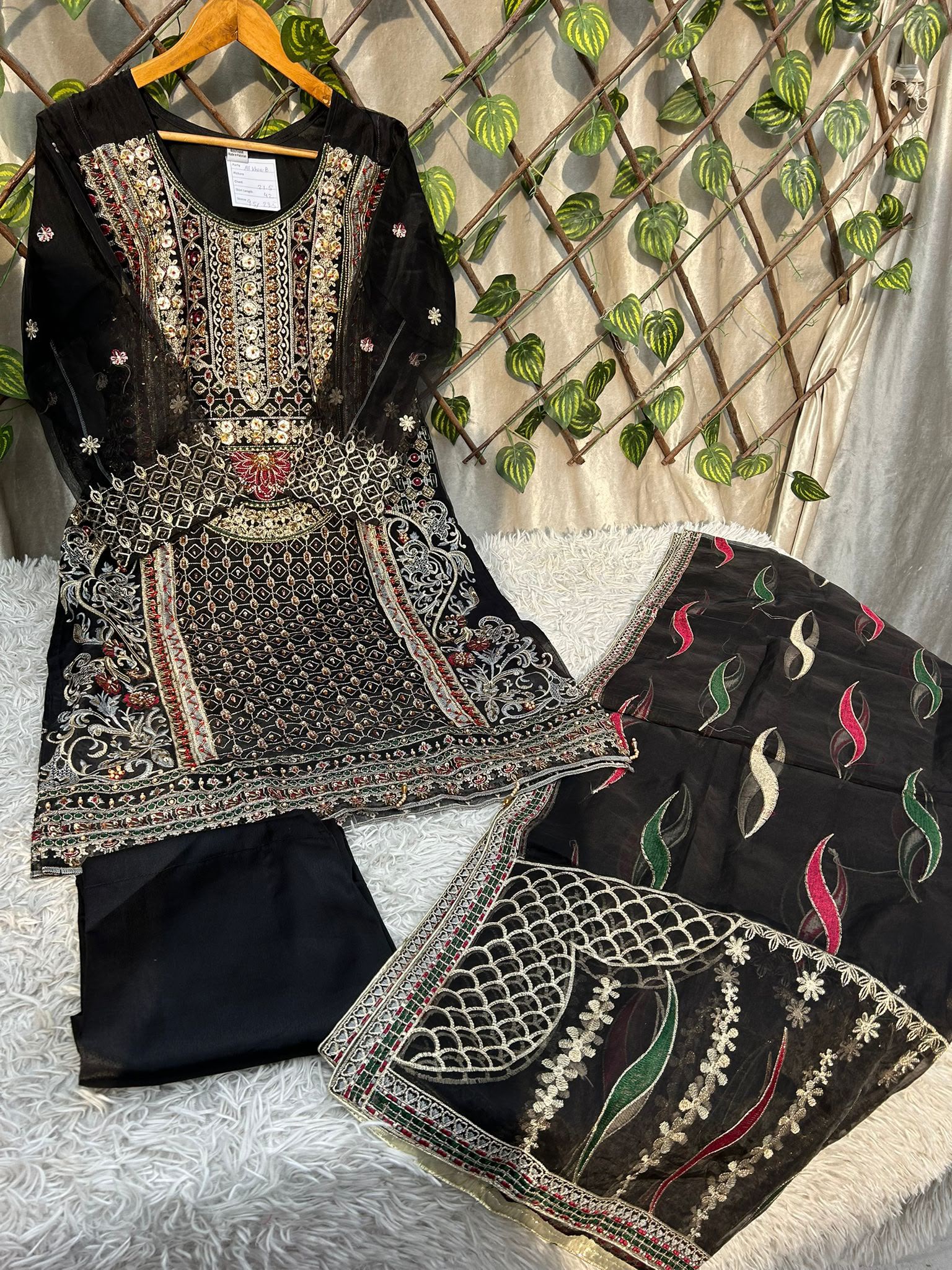 Ai-26 Organza Party Wear And Wedding Wear