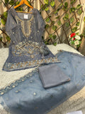 Ai-10 Organza Party Wear And Wedding Wear