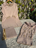S-66 Farshi Shalwar Raw Silk