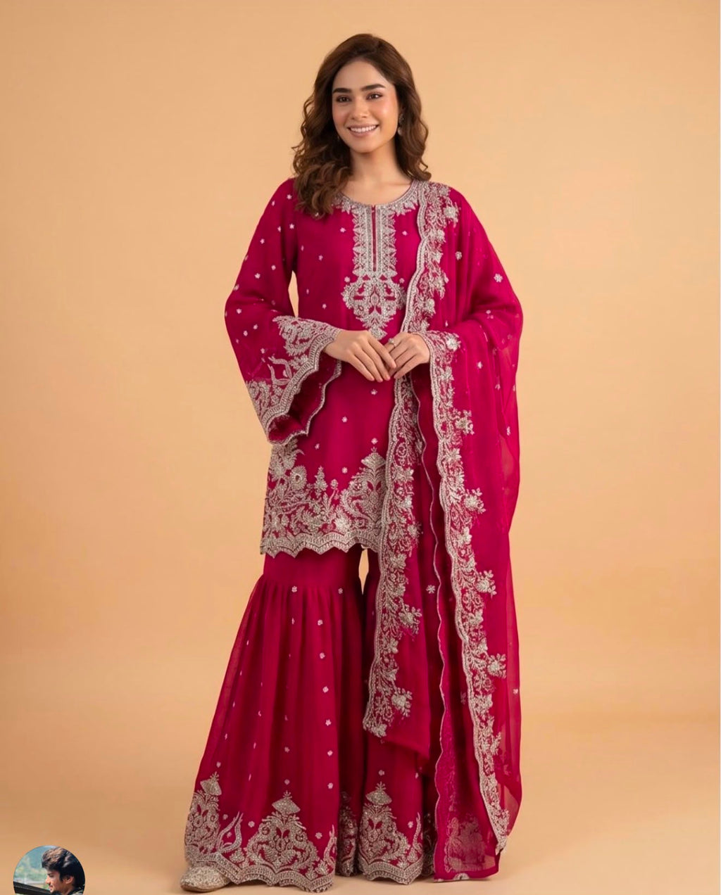 S-12 Chiffon Party Wear