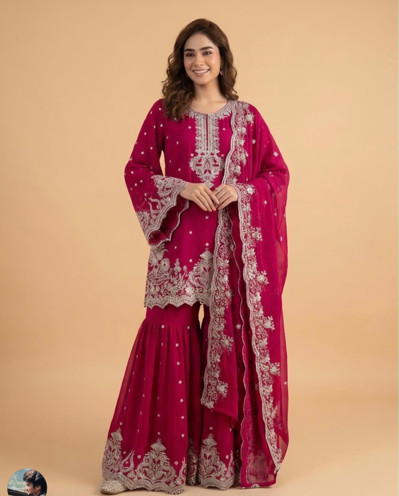 S-12 Chiffon Party Wear