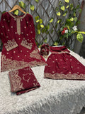 S-53 M Chiffon Party Wear