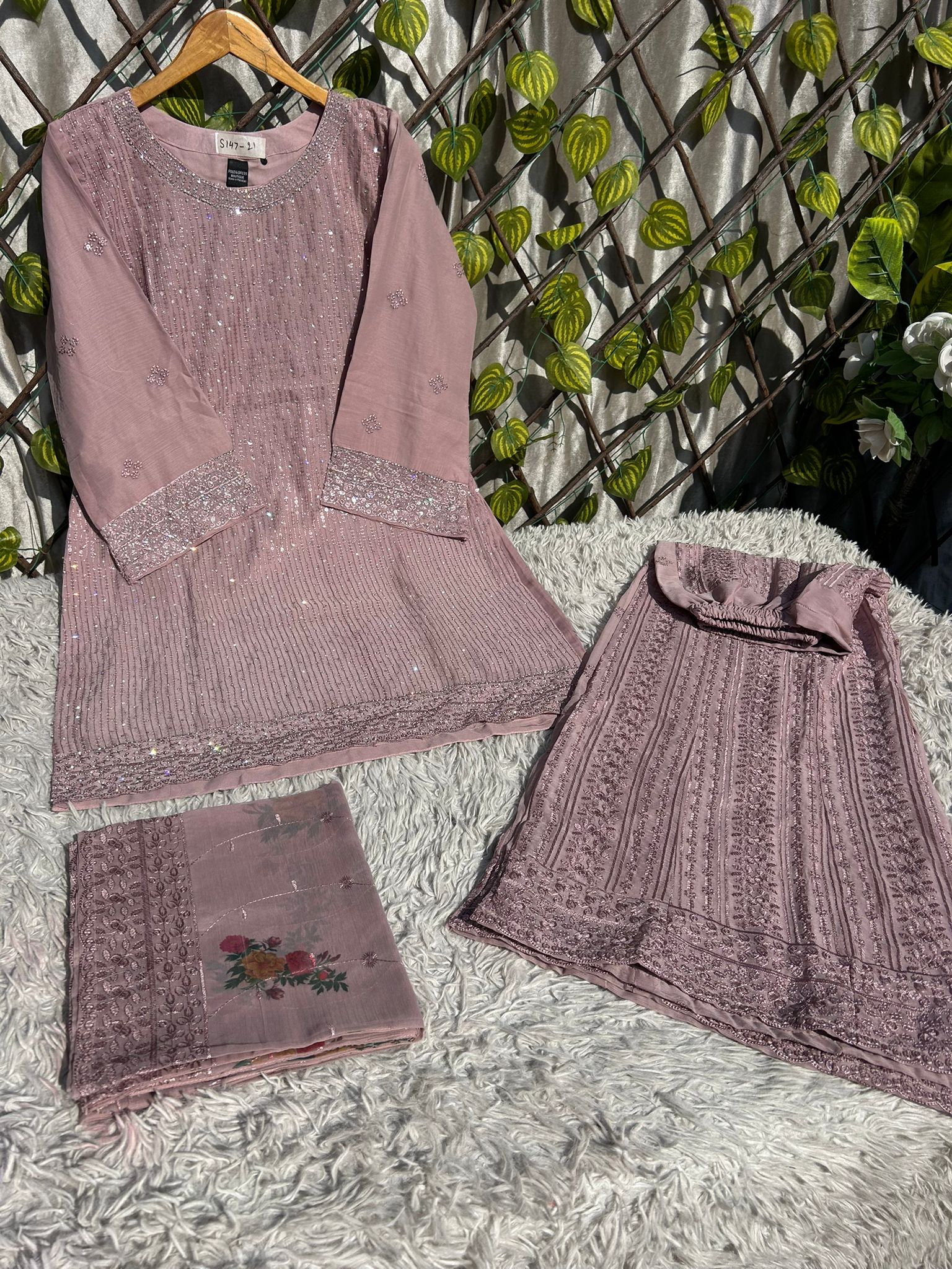 S-32 Chiffon Party Wear