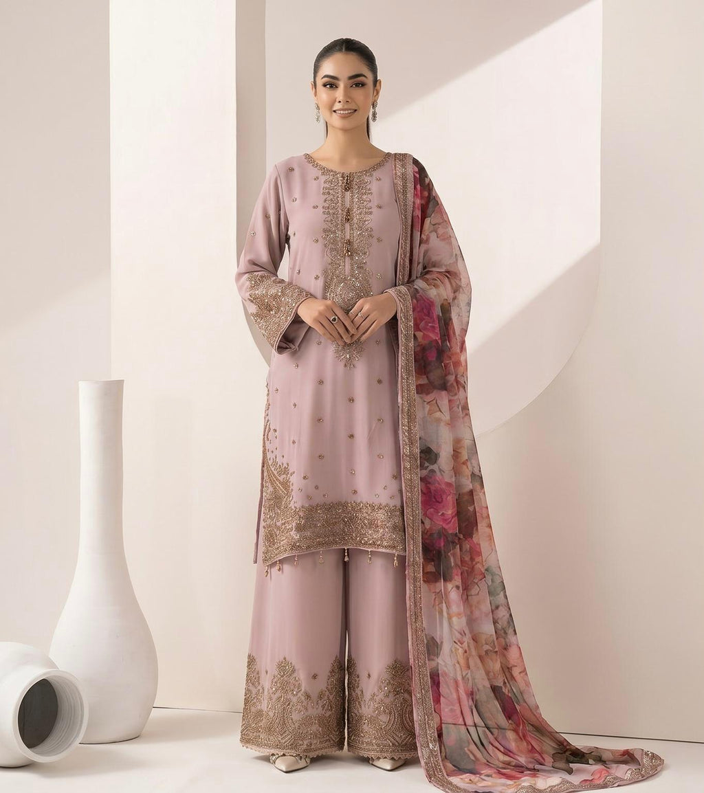 S-01 Chiffon Party Wear