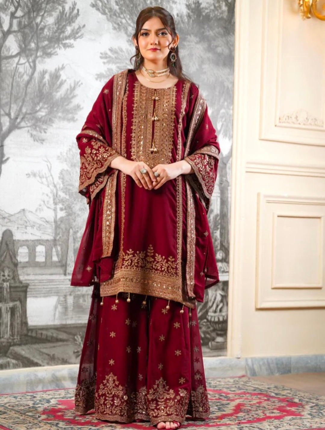 S-22 Chiffon Party Wear