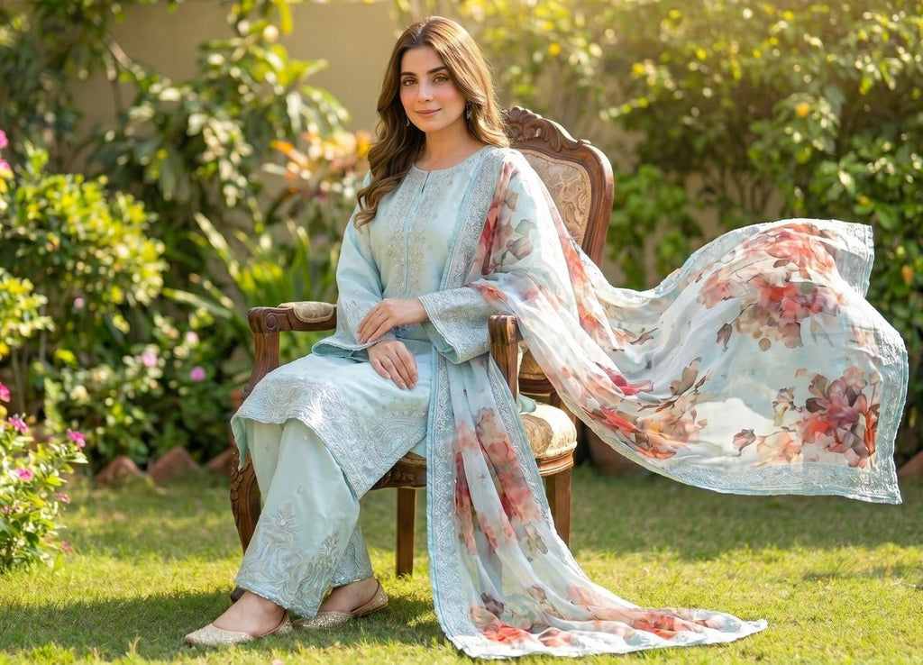 S-02 Chiffon Party Wear