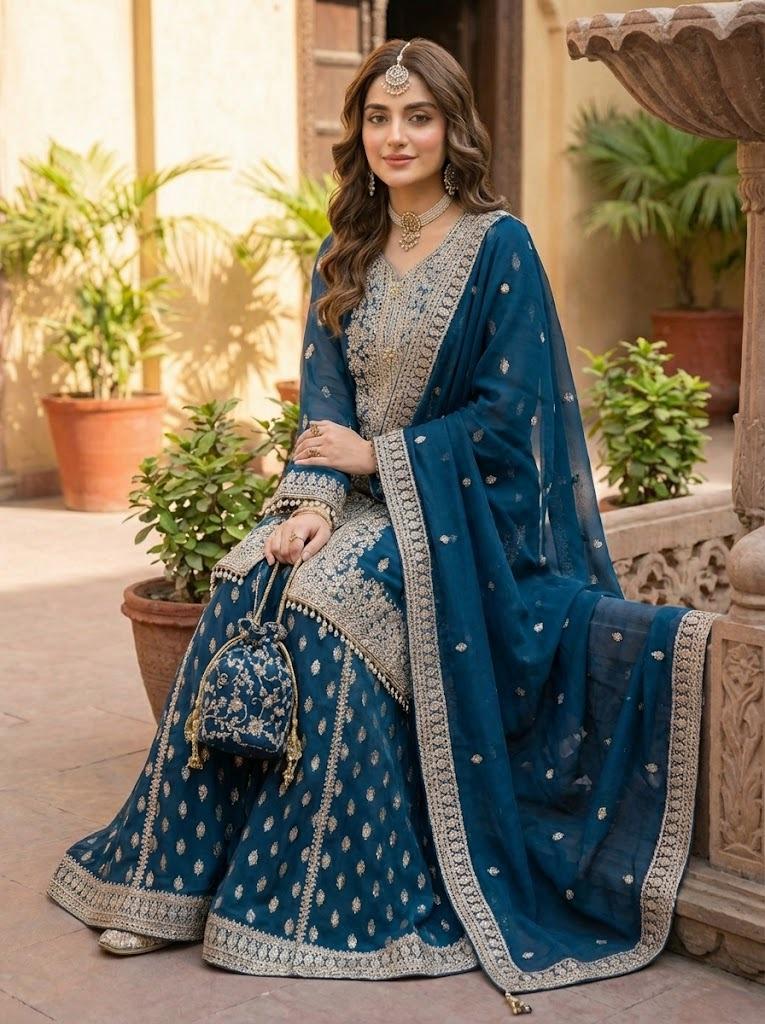 S-05 Chiffon Party Wear