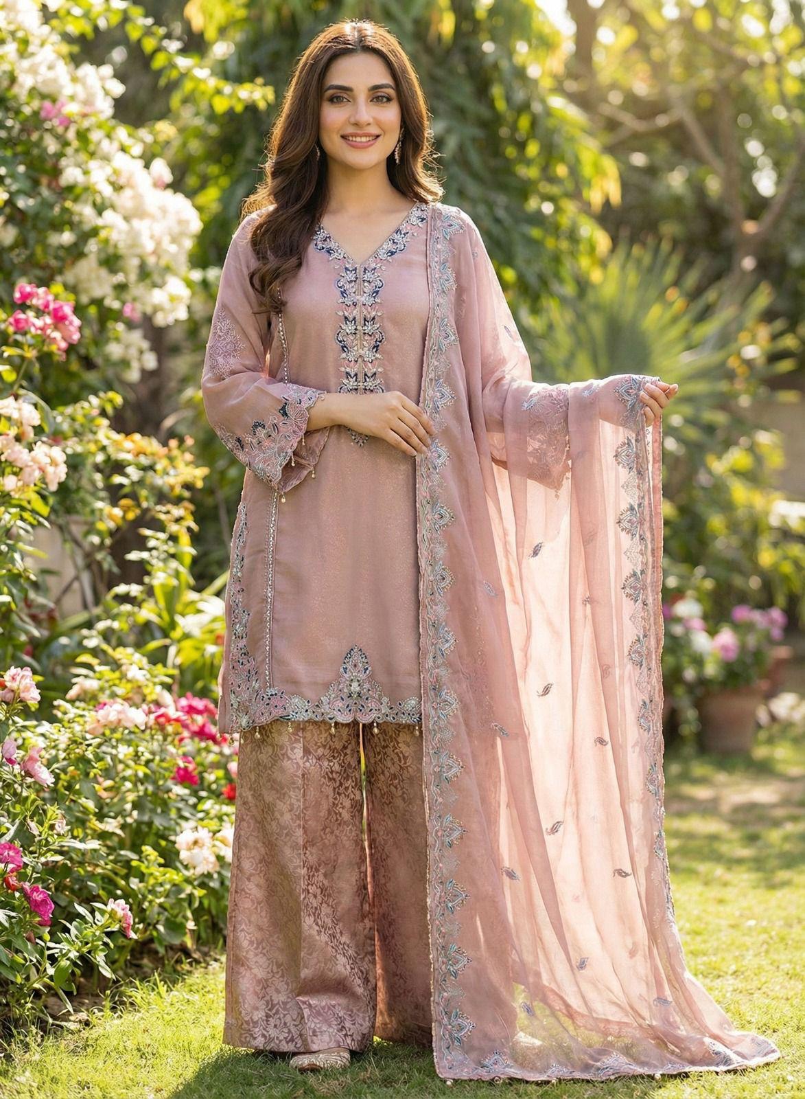 S-11 Chiffon Party Wear