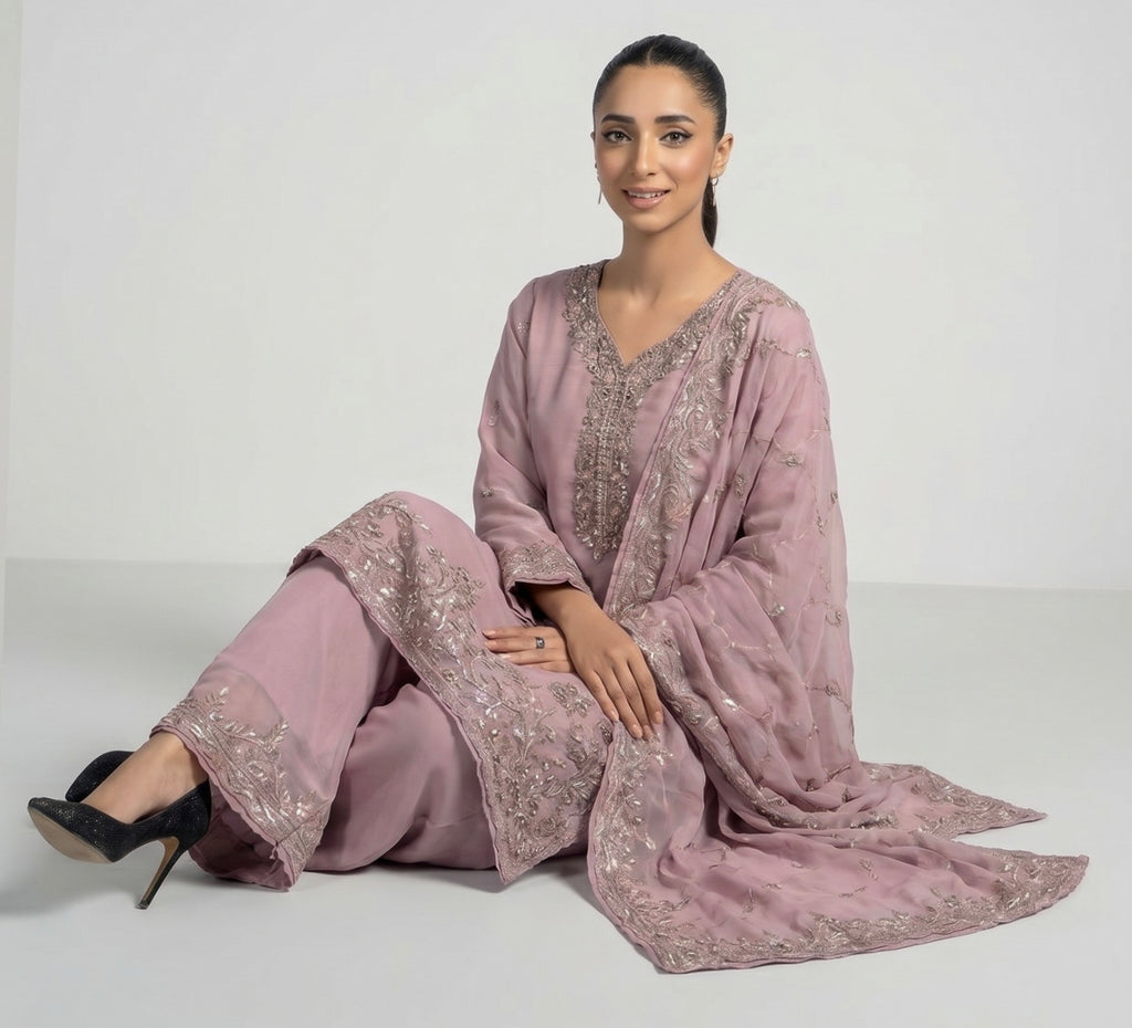 S-47 Chiffon Party Wear