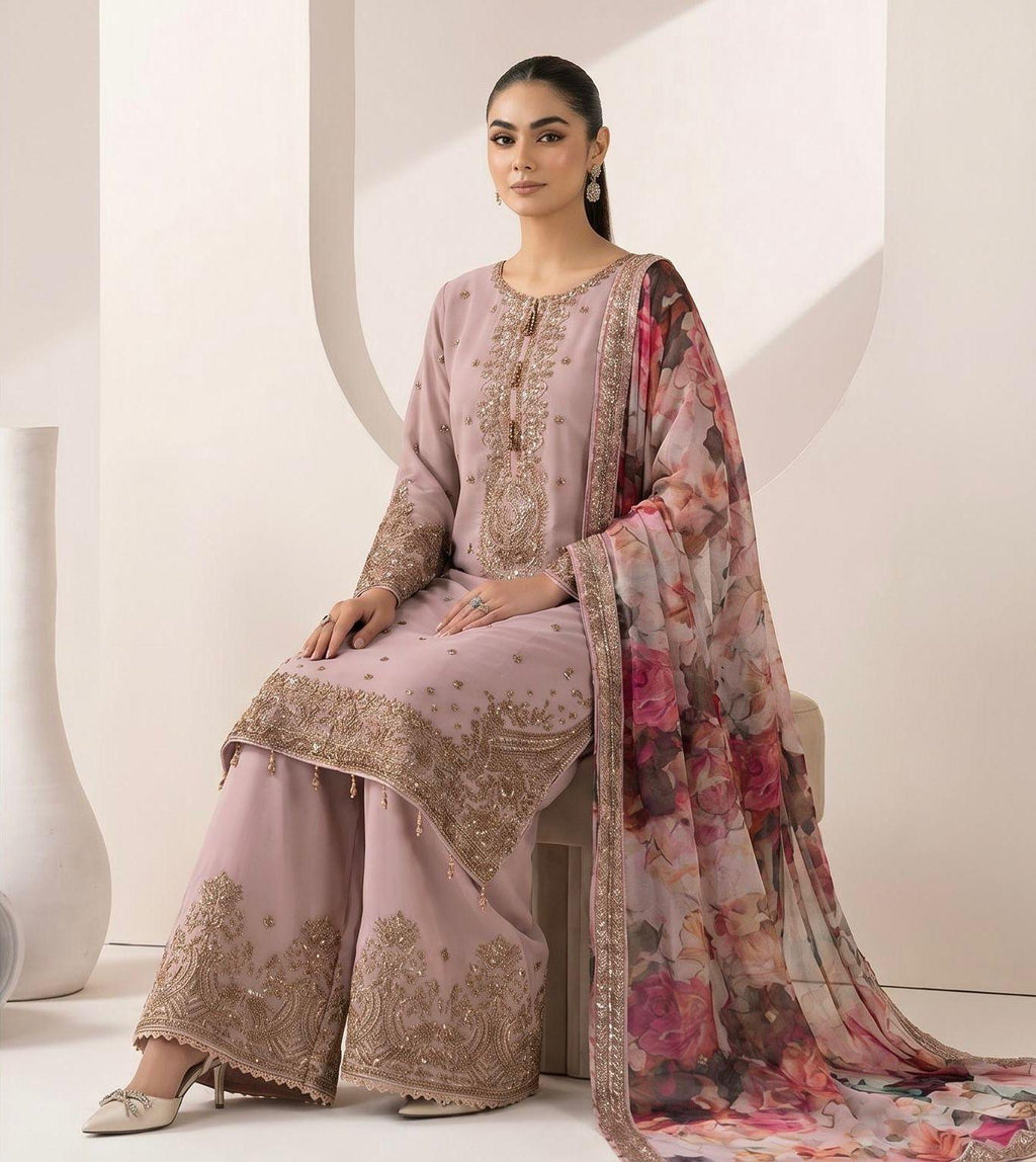 S-01 Chiffon Party Wear