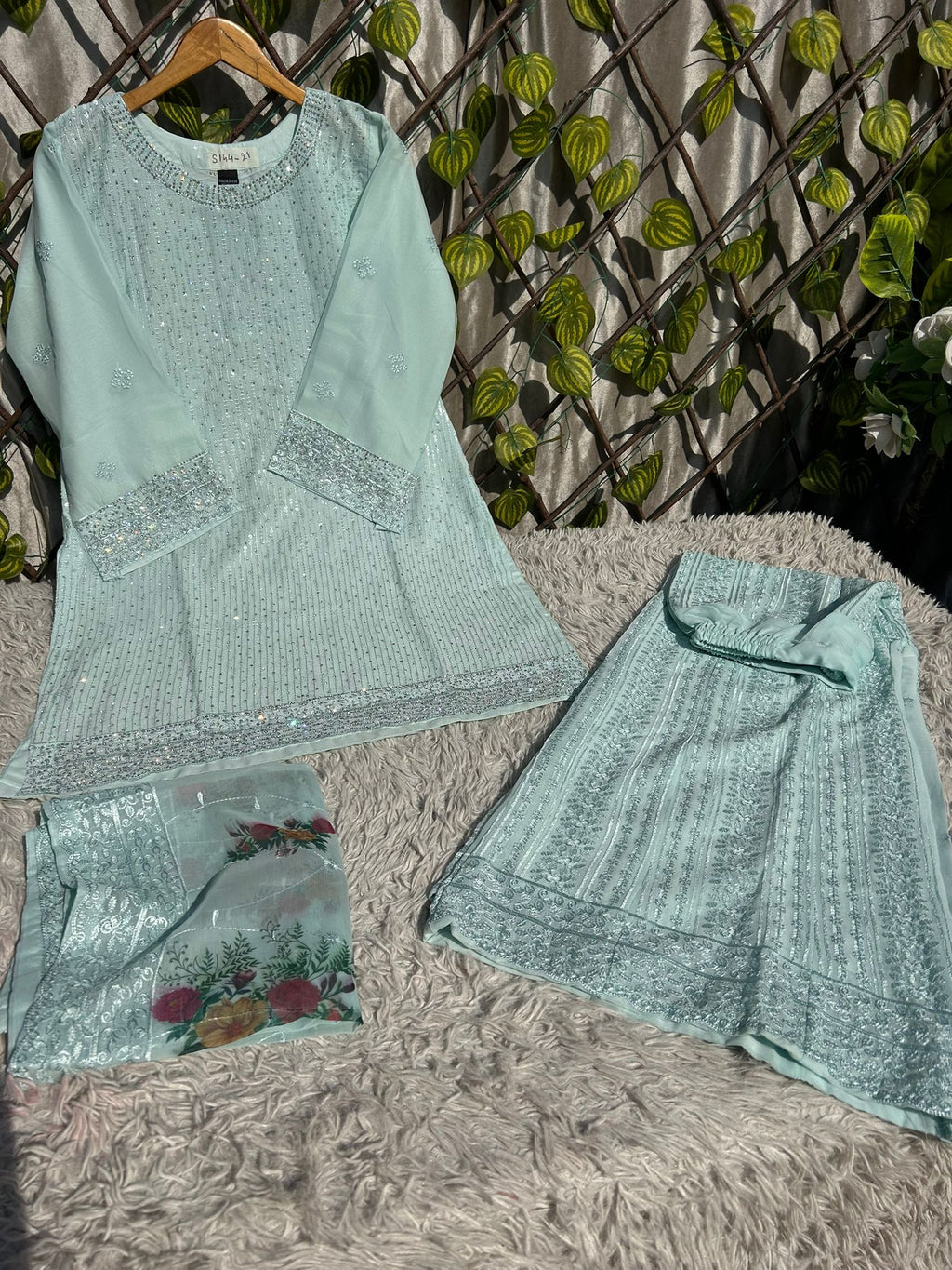 S-34 Chiffon Party Wear