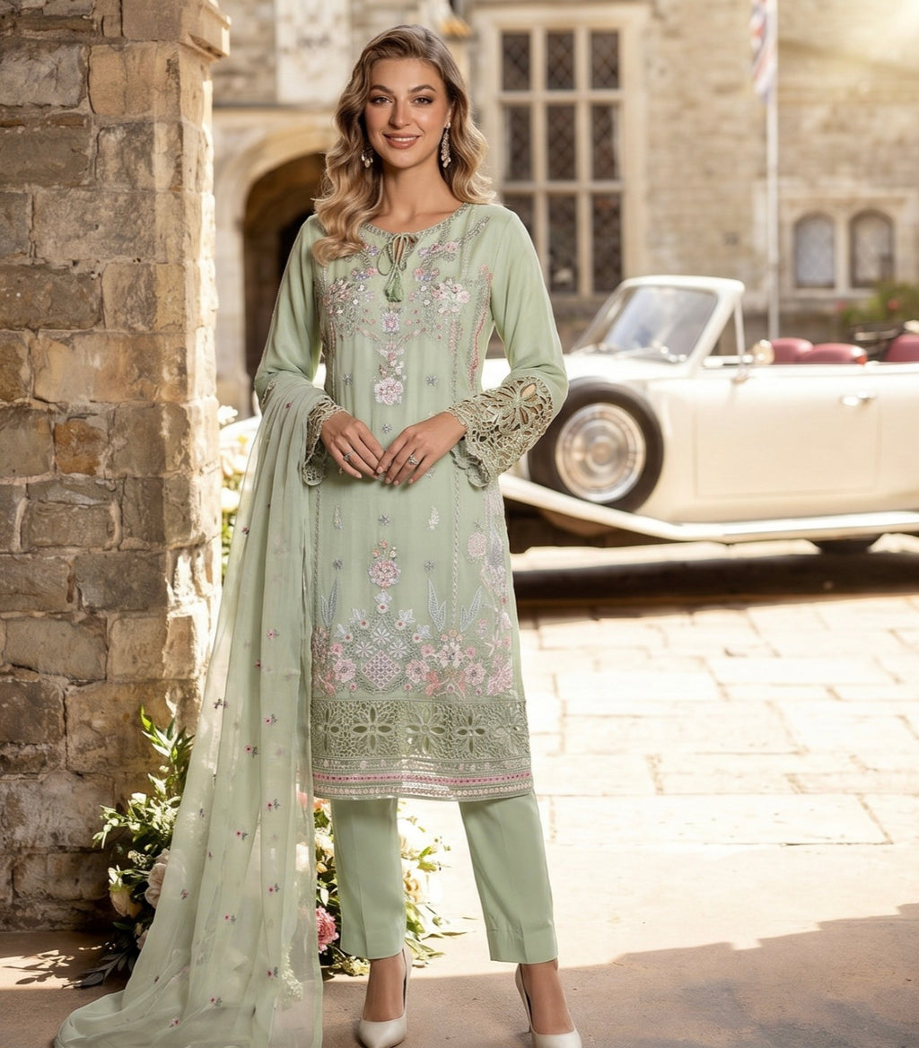 NP-03  Chiffon Party Wear