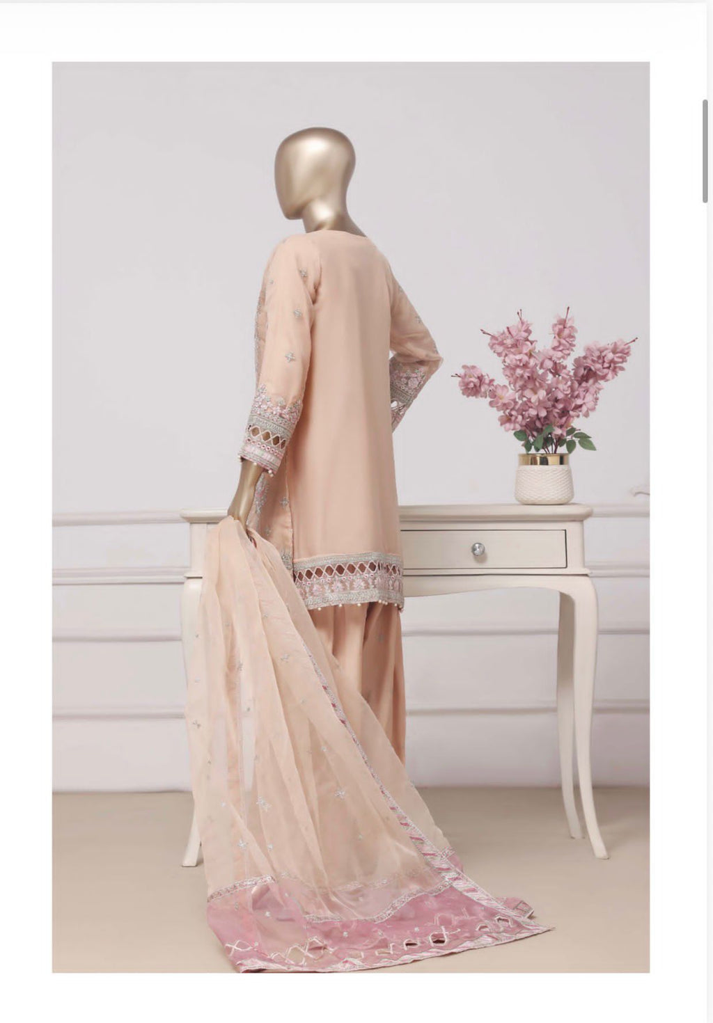 SB-02 Organza Party Wear And Wedding Wear