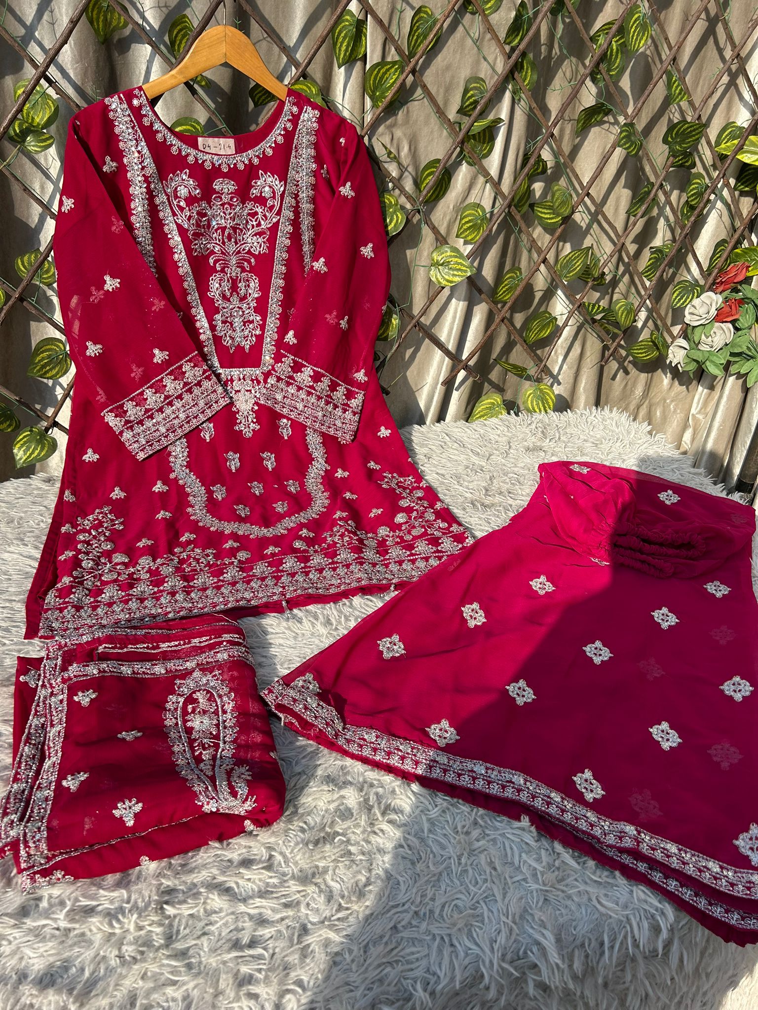 S-61 Chiffon Party Wear