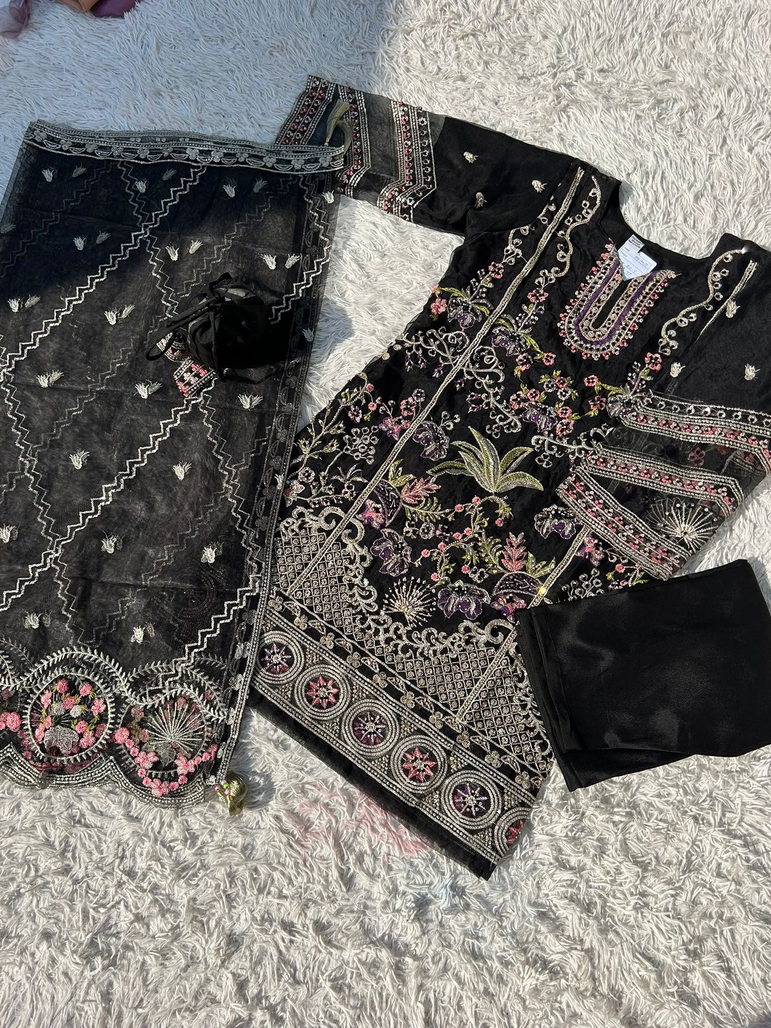 Ai-31 Organza Party Wear And Wedding Wear