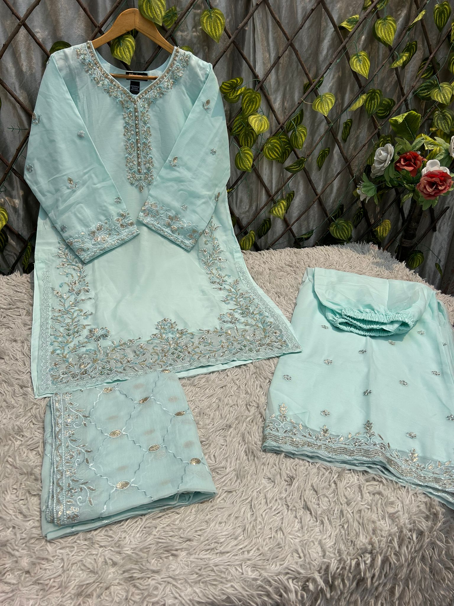 S-46 Chiffon Party Wear
