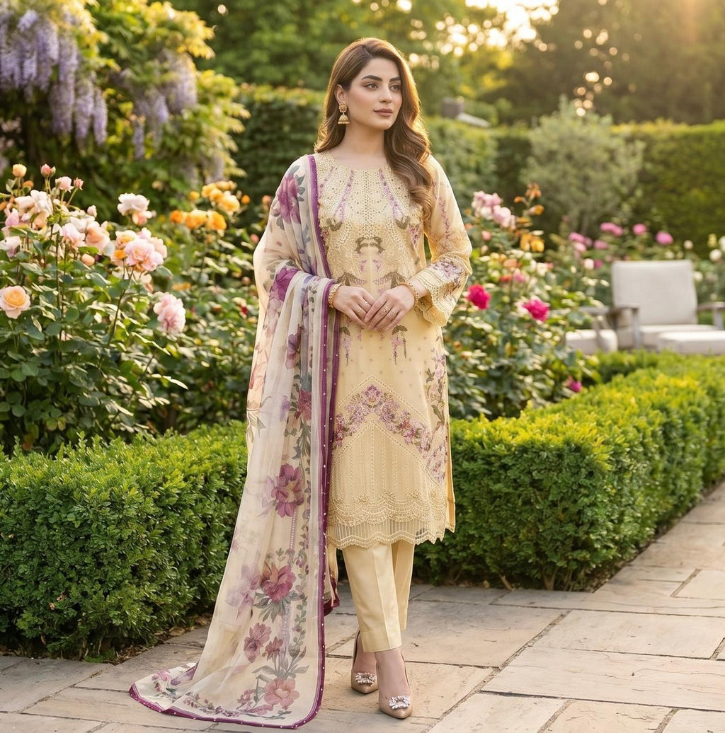 NP-07 Chiffon Party Wear