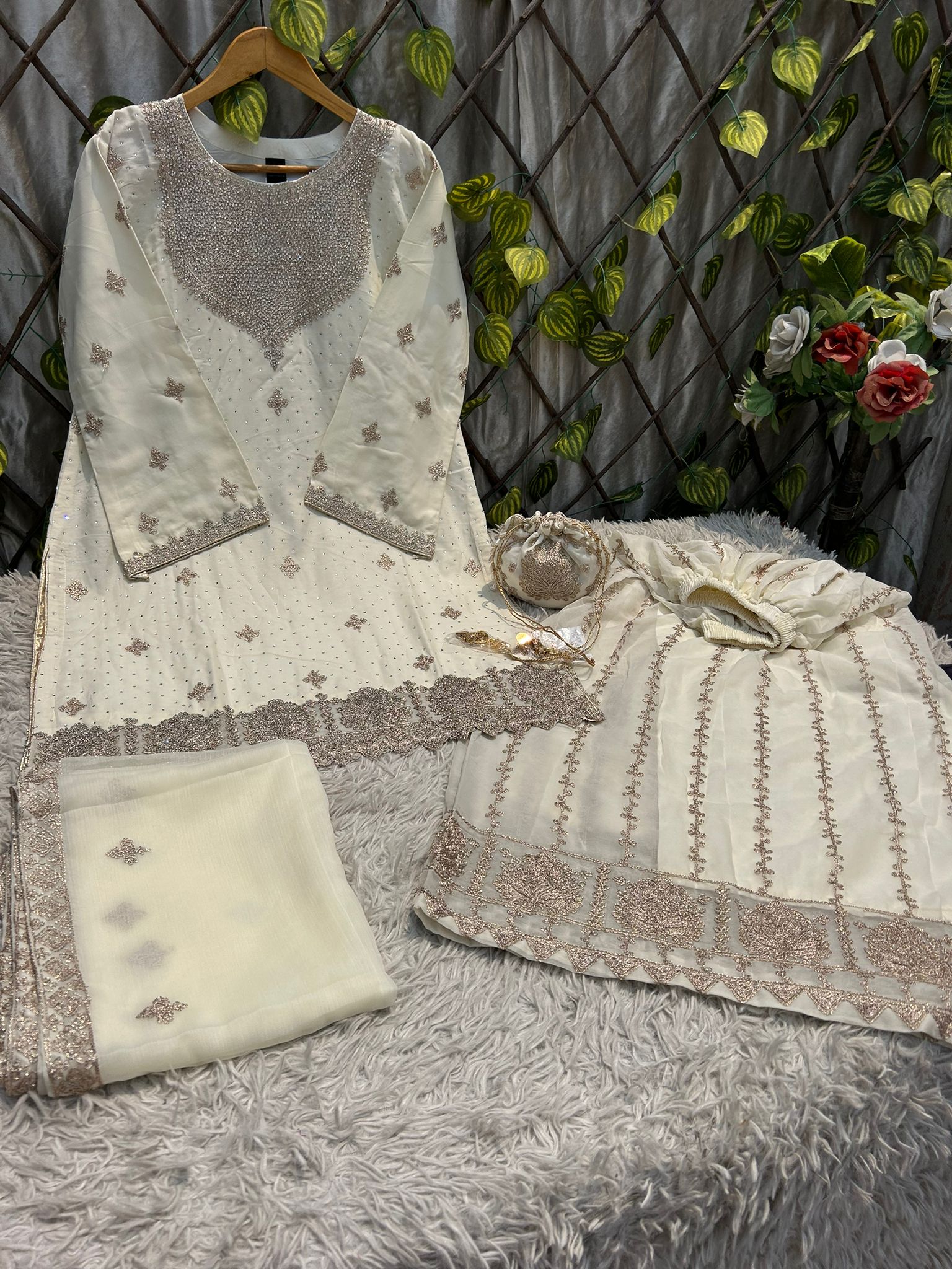 S-43 Chiffon Party Wear