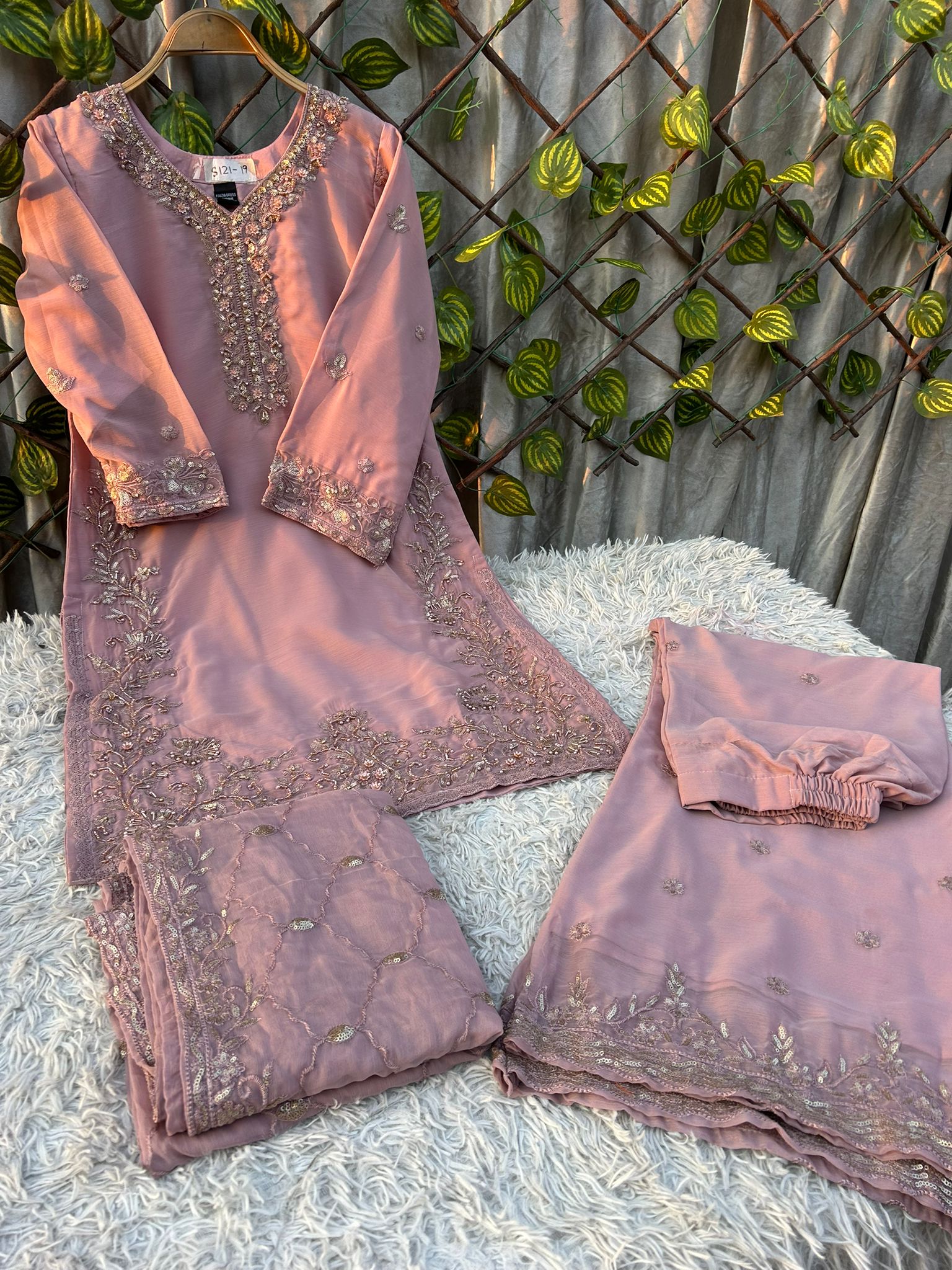 S-47 Chiffon Party Wear