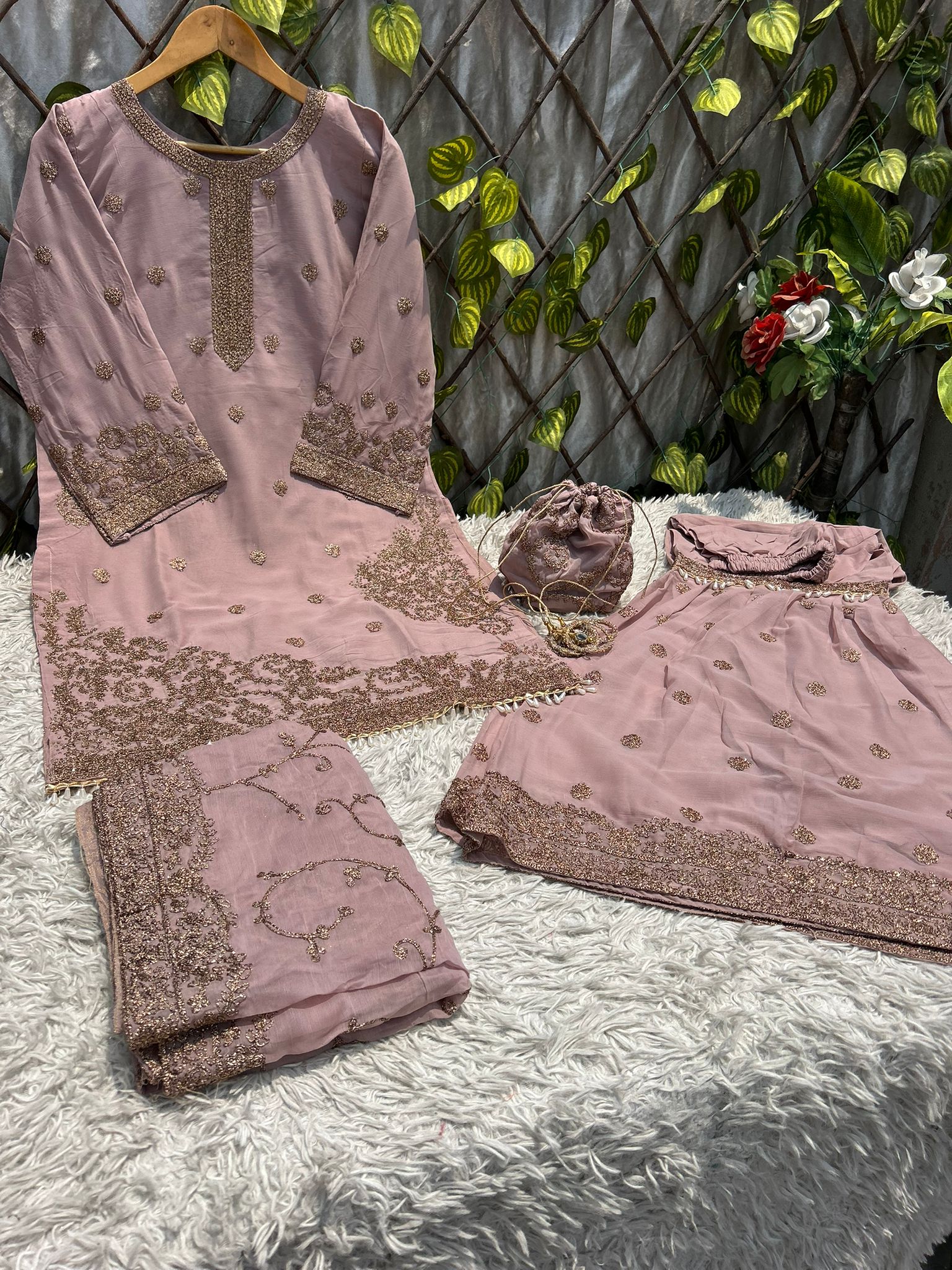 S-52 Chiffon Party Wear