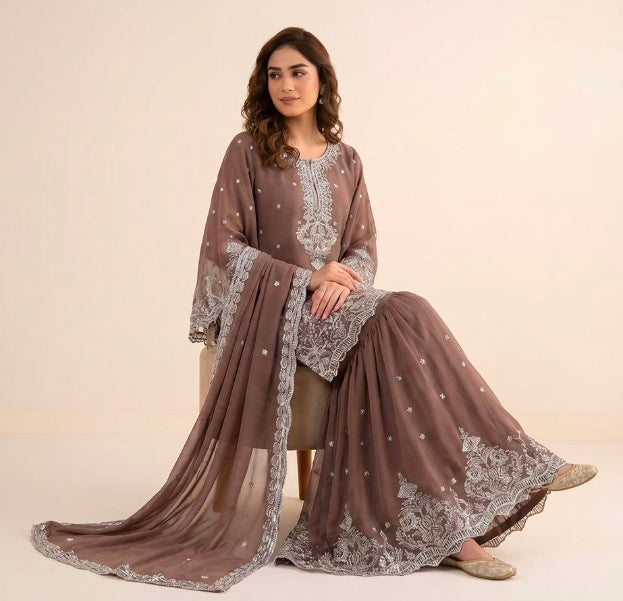 S-17 Chiffon Party Wear