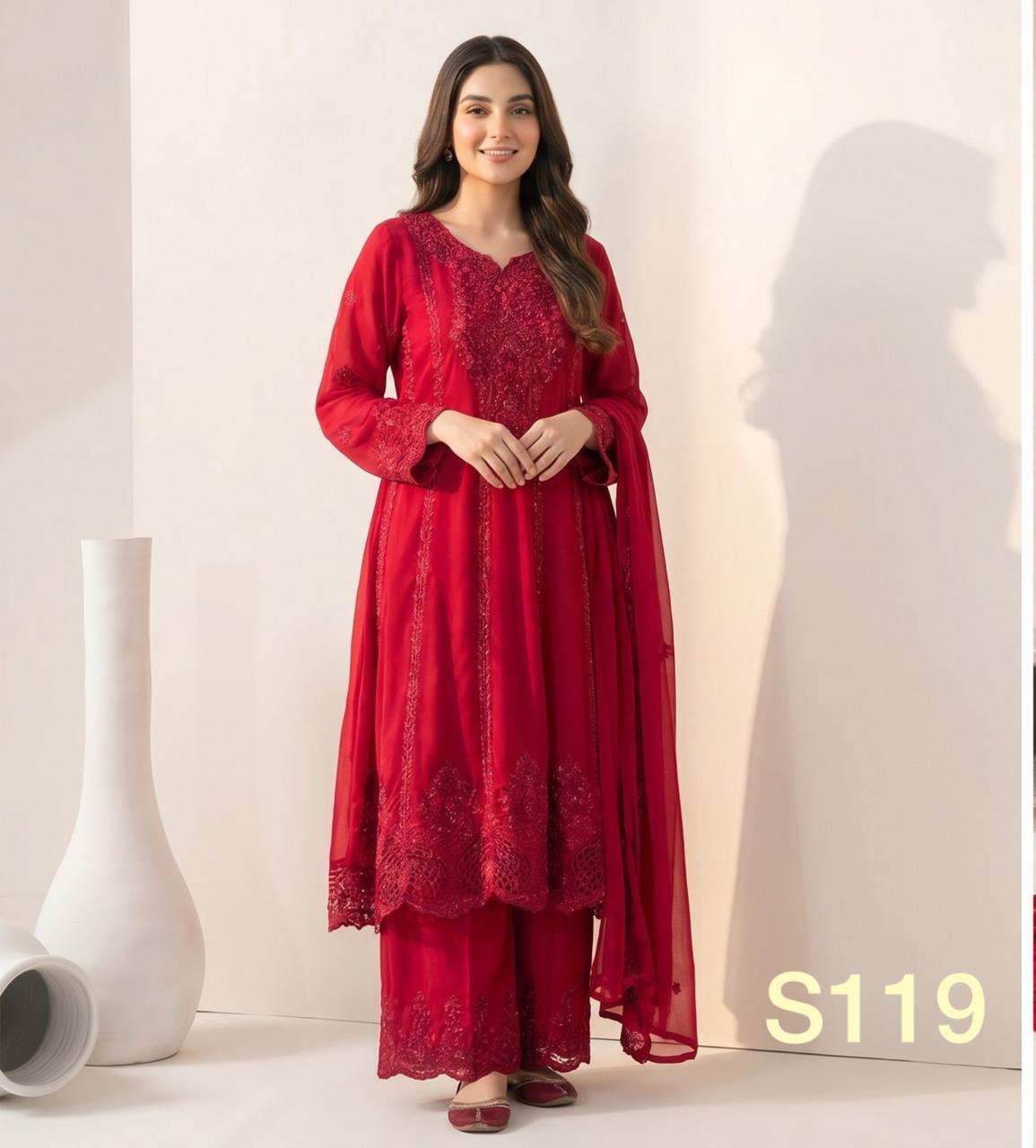 S-24 Chiffon Party Wear